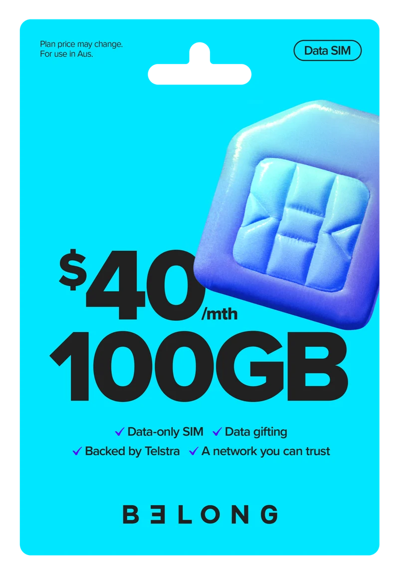 Belong Data Starter Kit 2026 $40 POSA